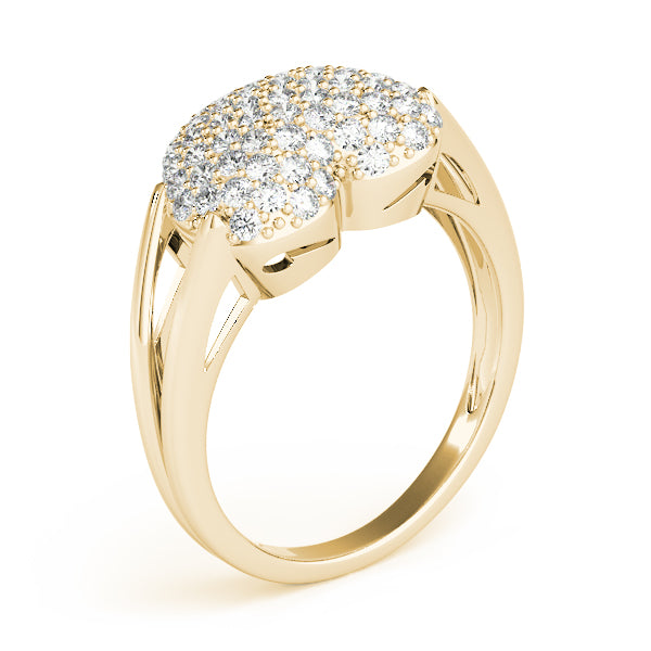 Heart Vow lab-grown diamond heart ring, 14k yellow gold#Color_Yellow Gold