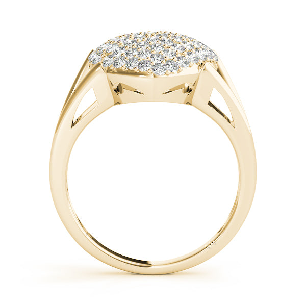 Heart Vow lab-grown diamond heart ring, 14k yellow gold#Color_Yellow Gold