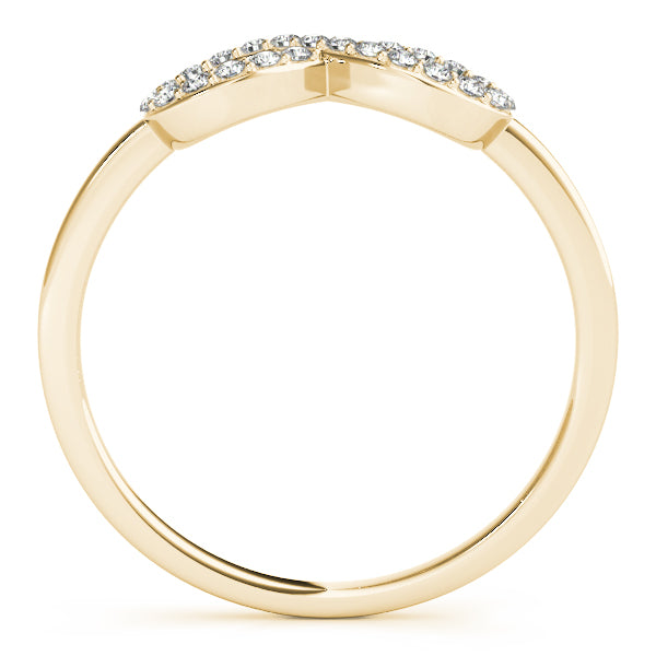 Love Bound lab-grown diamond ring, 14k gold