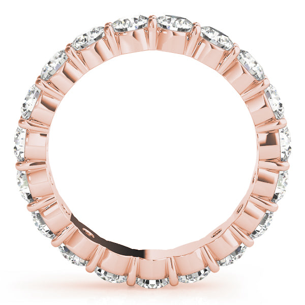 Daylight Circle lab-grown diamond eternity band, 14k gold
