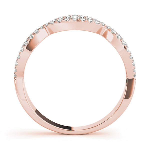Charmed Eye lab-grown diamond eye ring, 14k rose gold#Color_Rose Gold