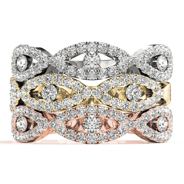 Charmed Eye lab-grown diamond eye ring, 14k gold