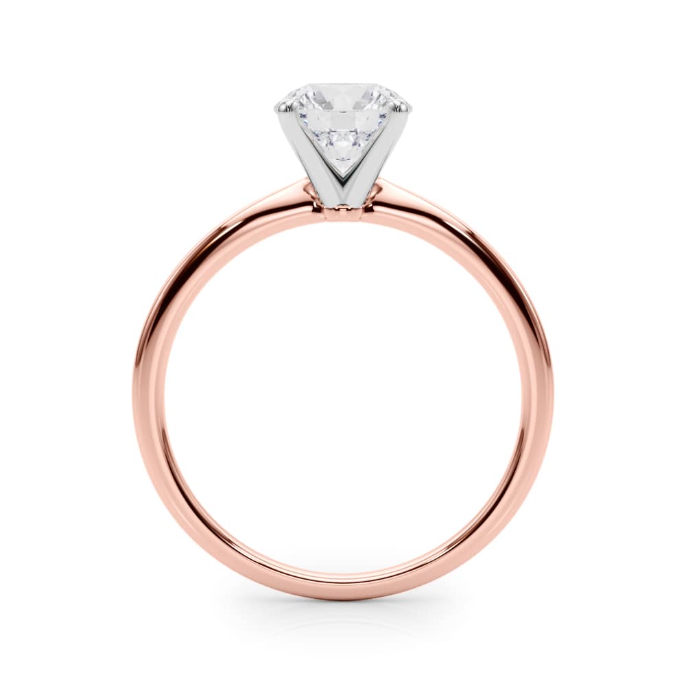 Daylight Solitaire lab-grown diamond solitaire, 14k rose gold#Color_Rose Gold