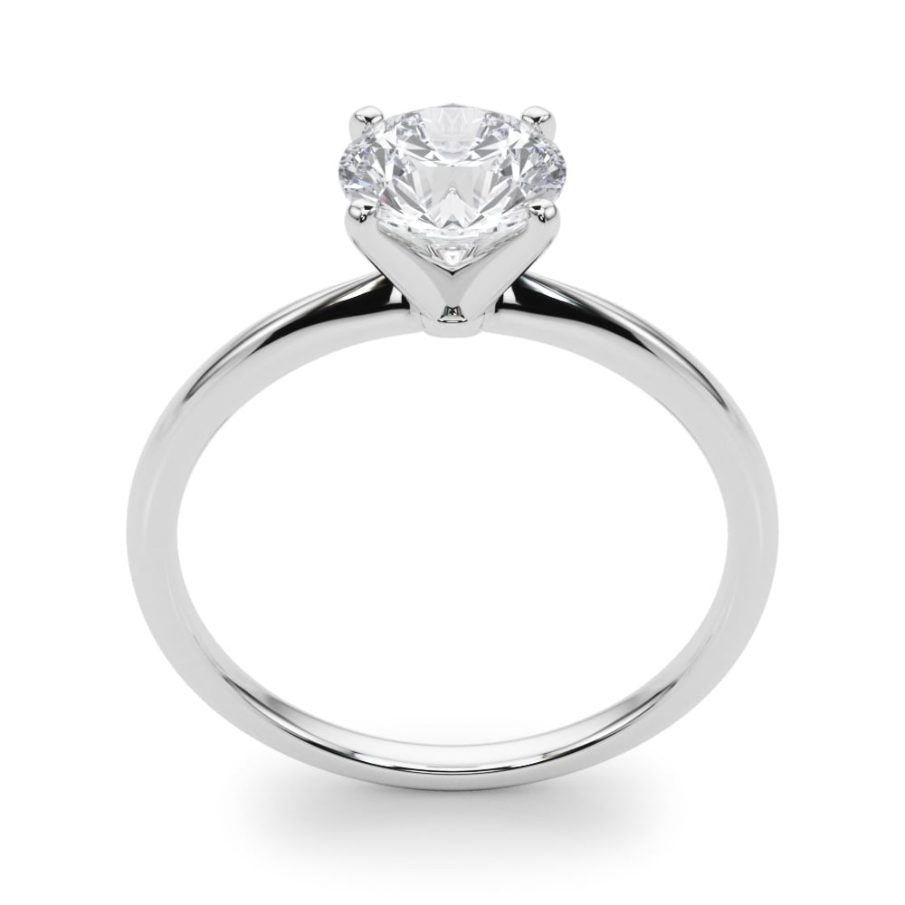 Daylight Solitaire lab-grown diamond solitaire, 14k white gold or platinum#Color_White Gold|Platinum