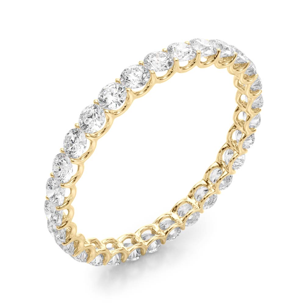 Full Circle lab-grown diamond eternity band, 14k yellow gold#Color_Yellow Gold