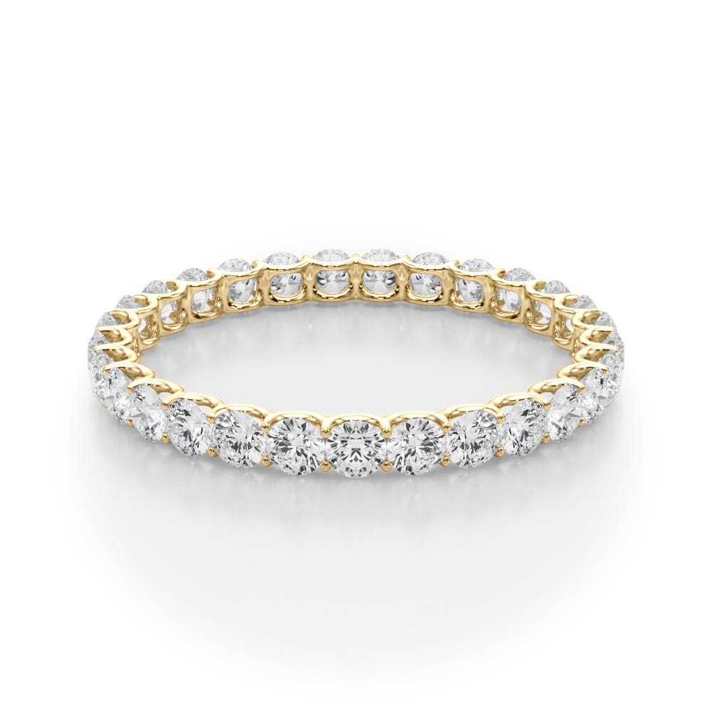 Full Circle lab-grown diamond eternity band, 14k yellow gold#Color_Yellow Gold