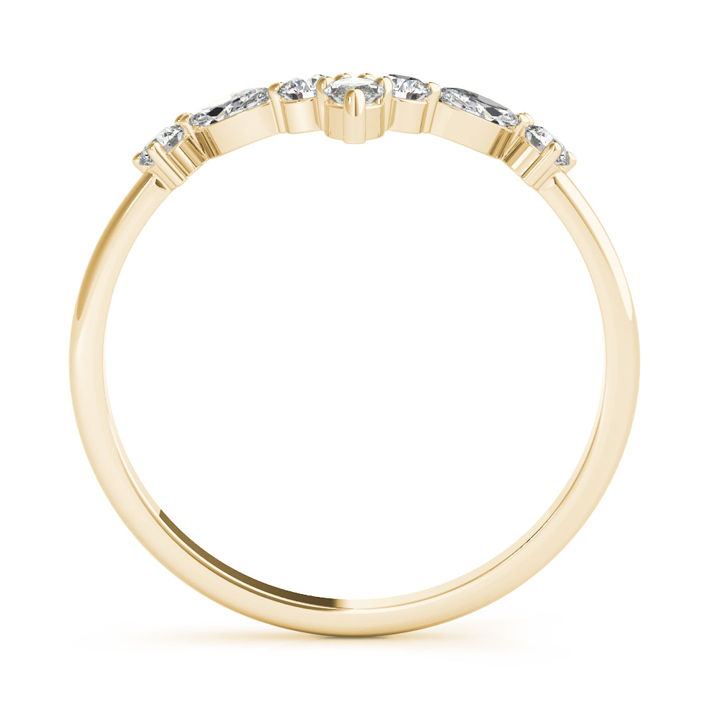 Marquise Bloom lab-grown diamond ring, 14k yellow gold#Color_Yellow Gold