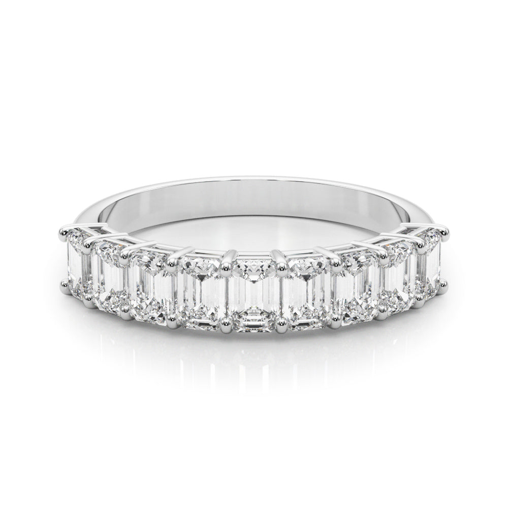 Dawn Chorus lab-grown diamond band, 14k gold