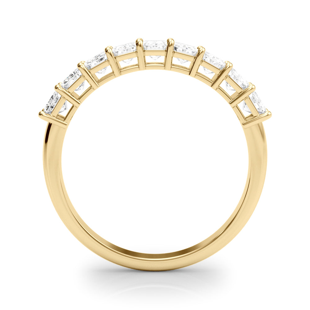 Dawn Chorus lab-grown diamond band, 14k gold