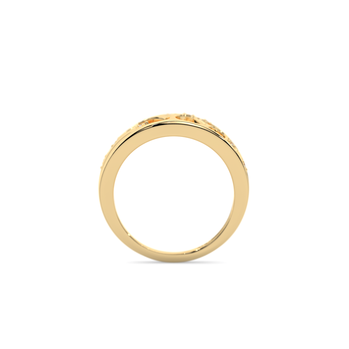 Given Ray lab-grown diamond ring, 14k gold