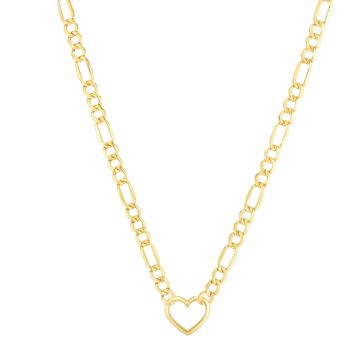 Heartbeat Promise 14k gold heartbeat necklace