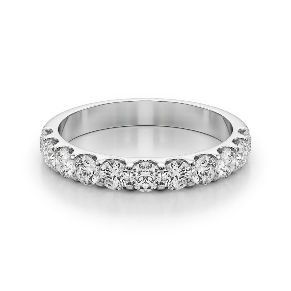 Whisper Light lab-grown diamond band, 14k white gold#Color_White Gold