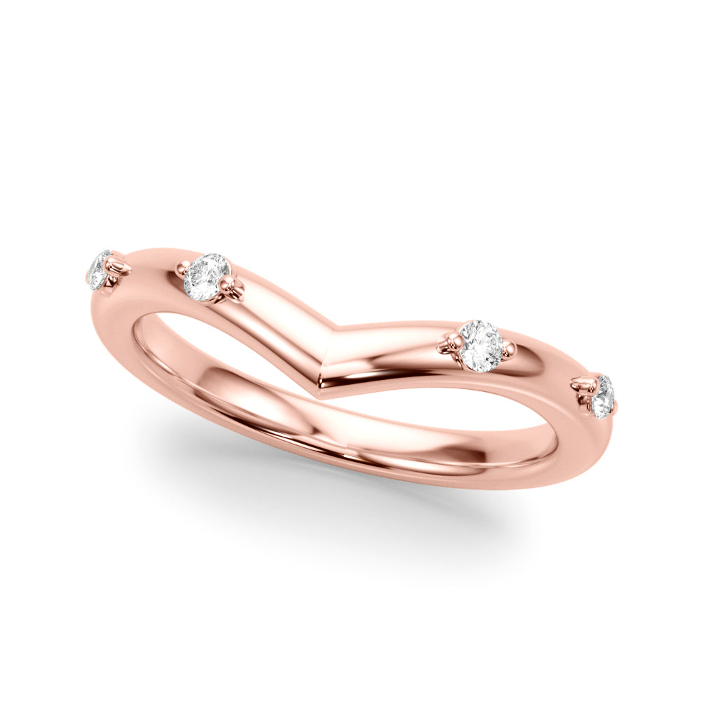 Winding Grove lab-grown diamond vine ring, 14k gold
