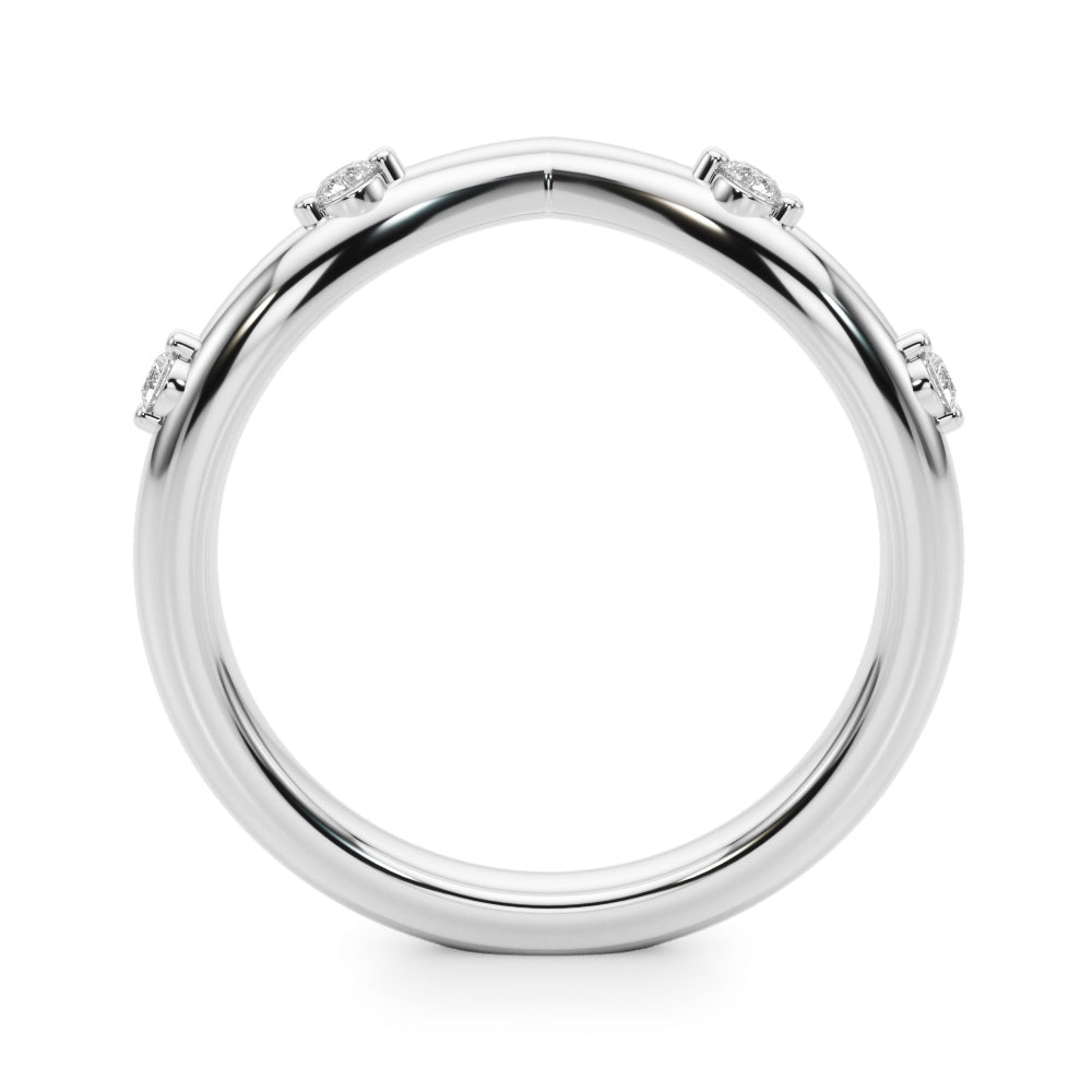 Winding Grove lab-grown diamond vine ring, 14k gold