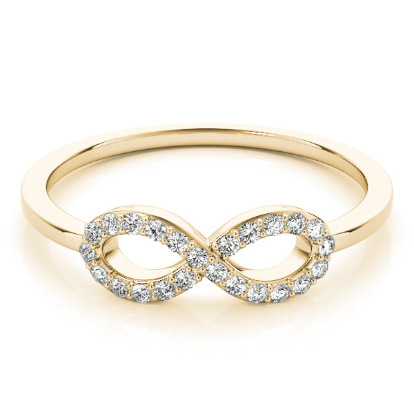 Love Bound lab-grown diamond ring, 14k gold