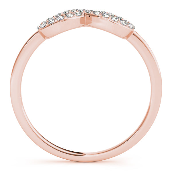 Love Bound lab-grown diamond ring, 14k gold