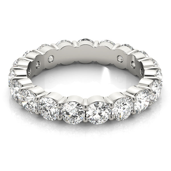 Daylight Circle lab-grown diamond eternity band, 14k gold