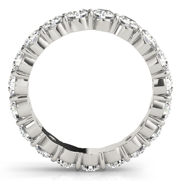 Daylight Circle lab-grown diamond eternity band, 14k gold
