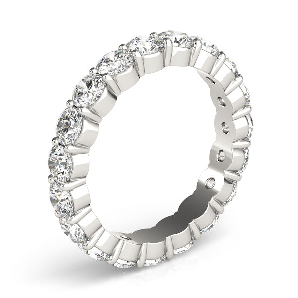 Daylight Circle lab-grown diamond eternity band, 14k gold