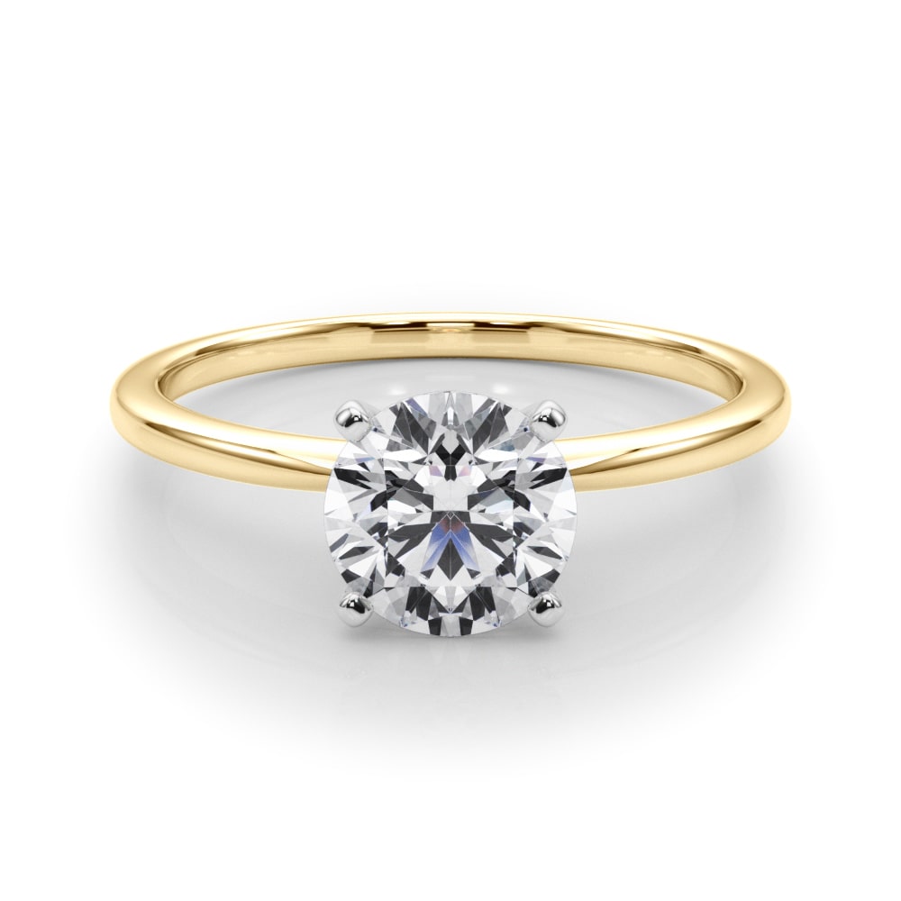 Daylight Solitaire lab-grown diamond solitaire, 14k yellow gold#Color_Yellow Gold