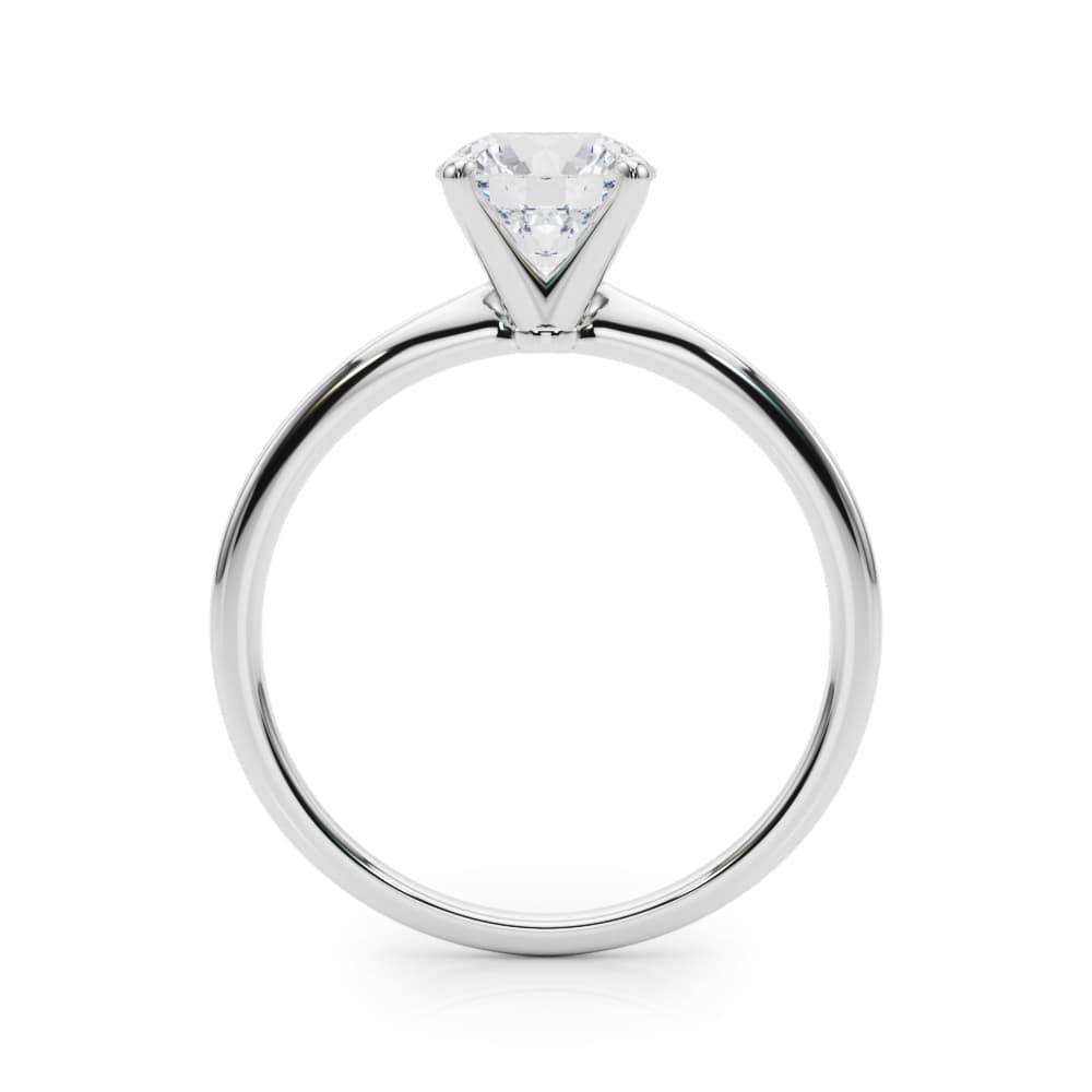 Daylight Solitaire lab-grown diamond solitaire, 14k white gold or platinum#Color_White Gold|Platinum