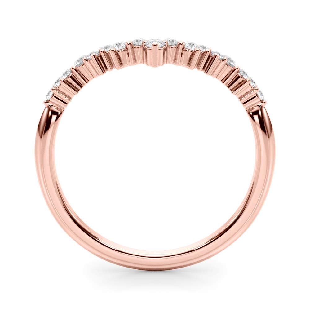 Branch Flourish lab-grown diamond band, 14k gold