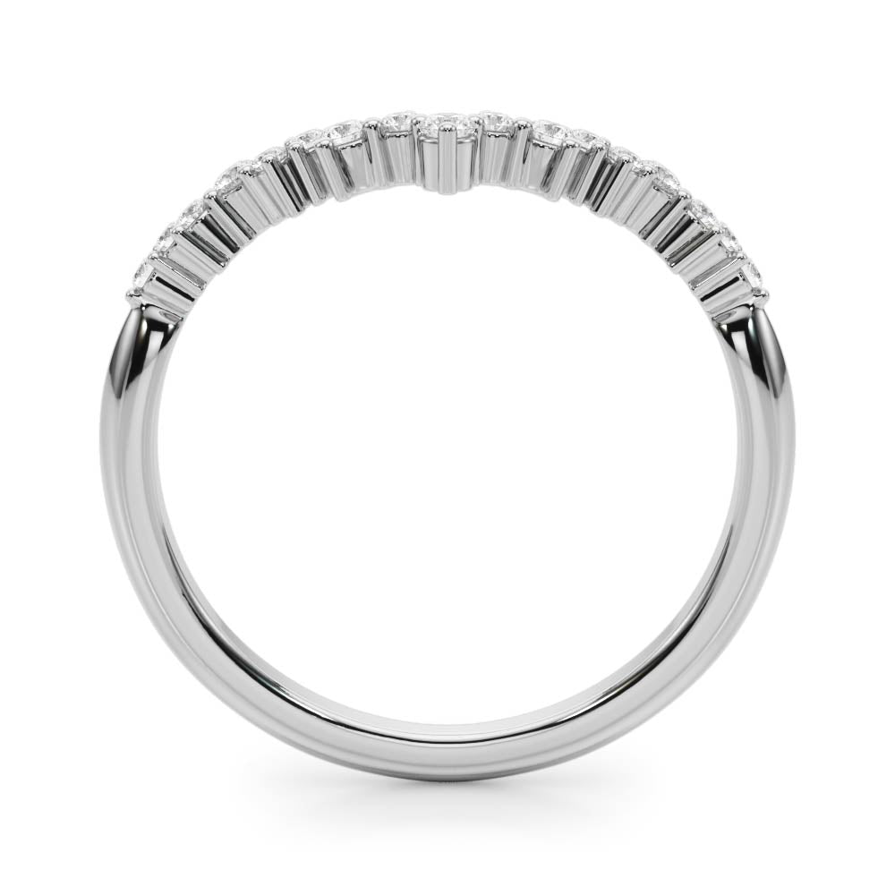 Branch Flourish lab-grown diamond band, 14k gold