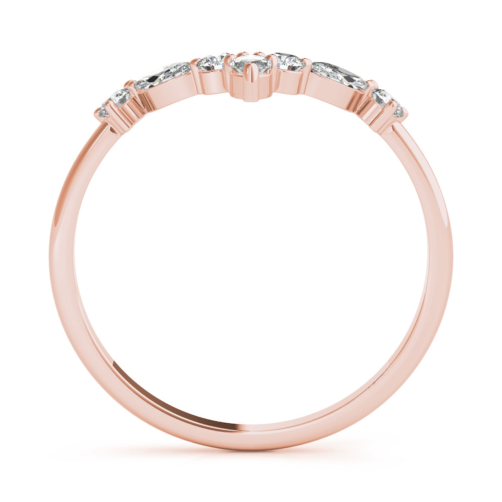Marquise Bloom lab-grown diamond ring, 14k rose gold#Color_Rose Gold