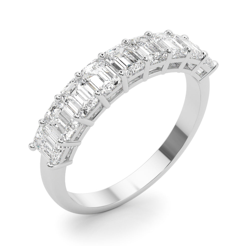 Dawn Chorus lab-grown diamond band, 14k gold