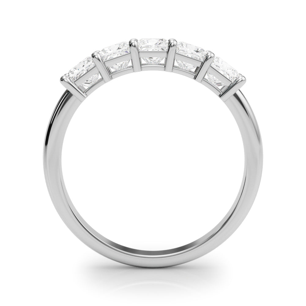 Five Lanterns lab-grown diamond five-stone ring, 14k white gold#Color_White Gold