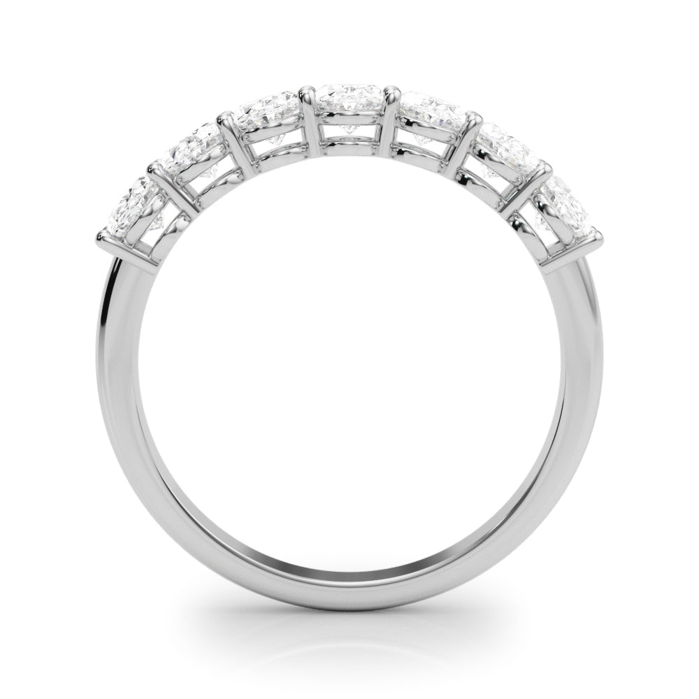 Quiet Circle lab-grown diamond band, 14k gold