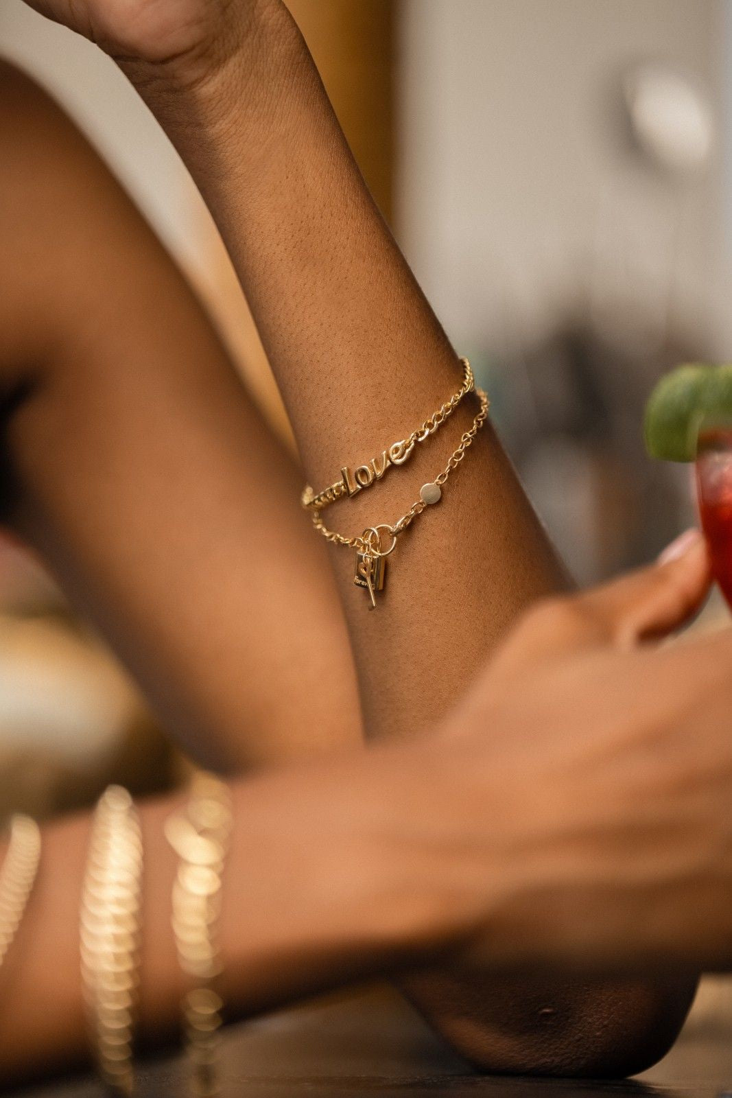 Love Pledge 14k gold bracelet