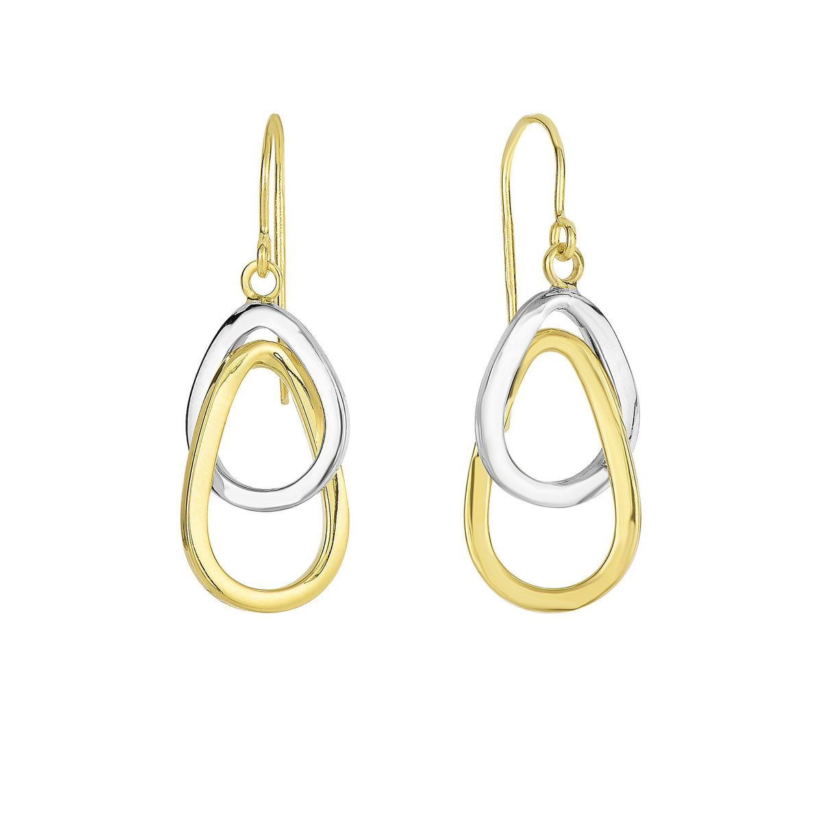 Pledge Loops 14k gold loop earrings