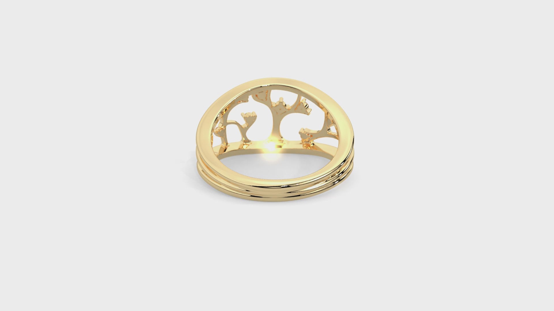 Given Ray lab-grown diamond ring, 14k gold
