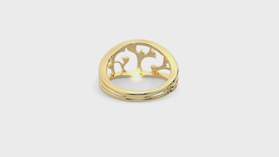 Given Ray lab-grown diamond ring, 14k gold