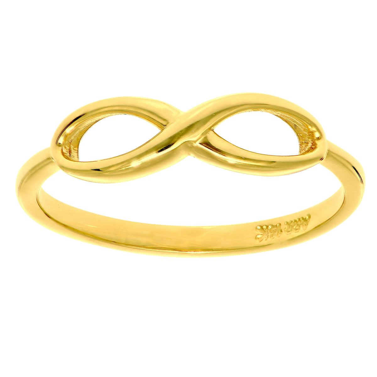 Bound Loop 14k gold loop ring