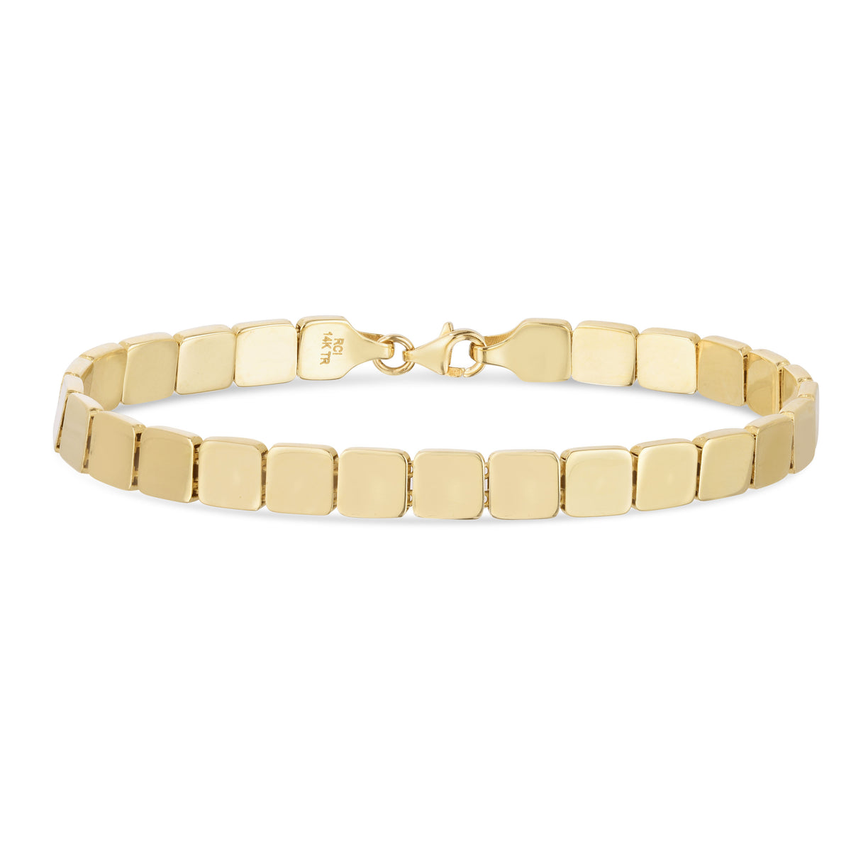 Pledge Links 14k gold link bracelet